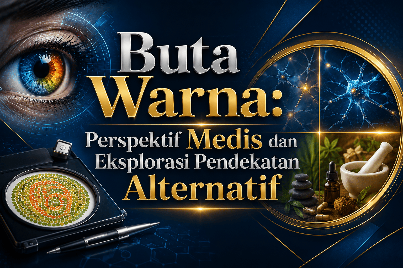 Buta Warna: Perspektif Medis dan Eksplorasi Pendekatan Alternatif
