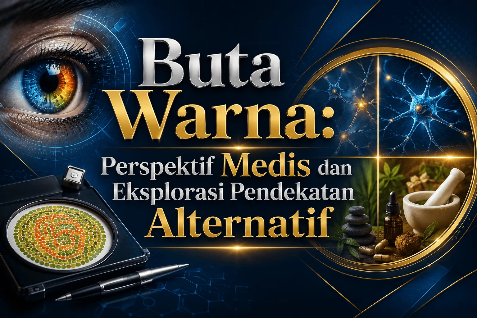 Buta Warna: Perspektif Medis dan Eksplorasi Pendekatan Alternatif