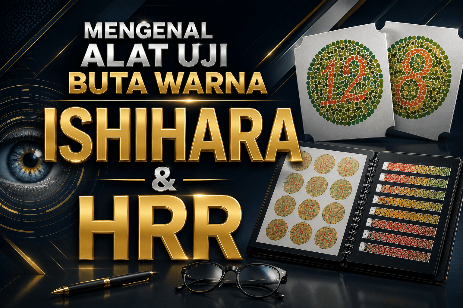 Mengenal Alat Uji Buta Warna: Ishihara dan HRR
