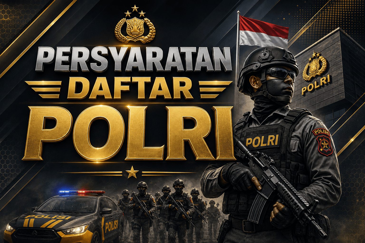 Persyaratan Mendaftar POLRI