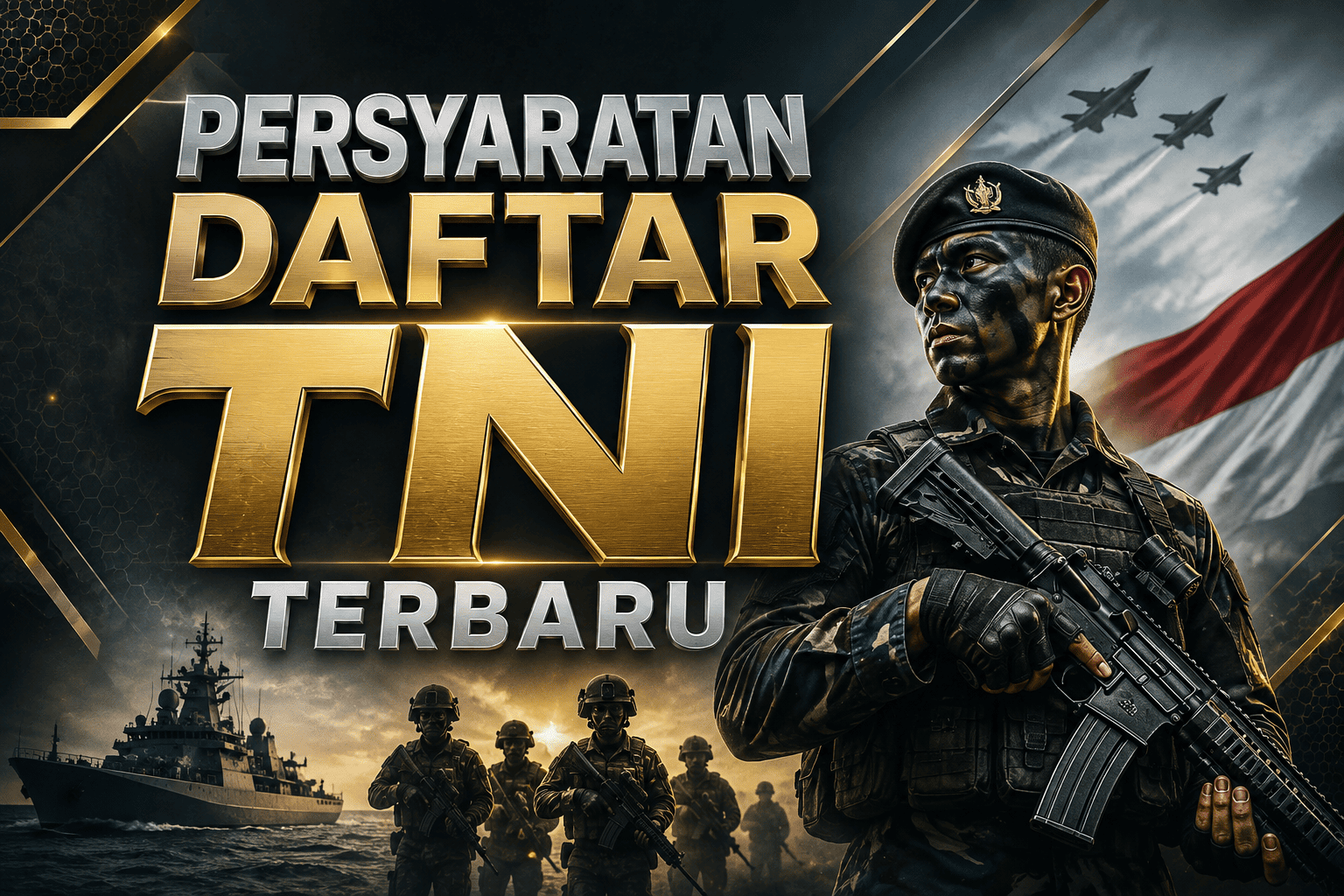 Persyaratan Mendaftar TNI