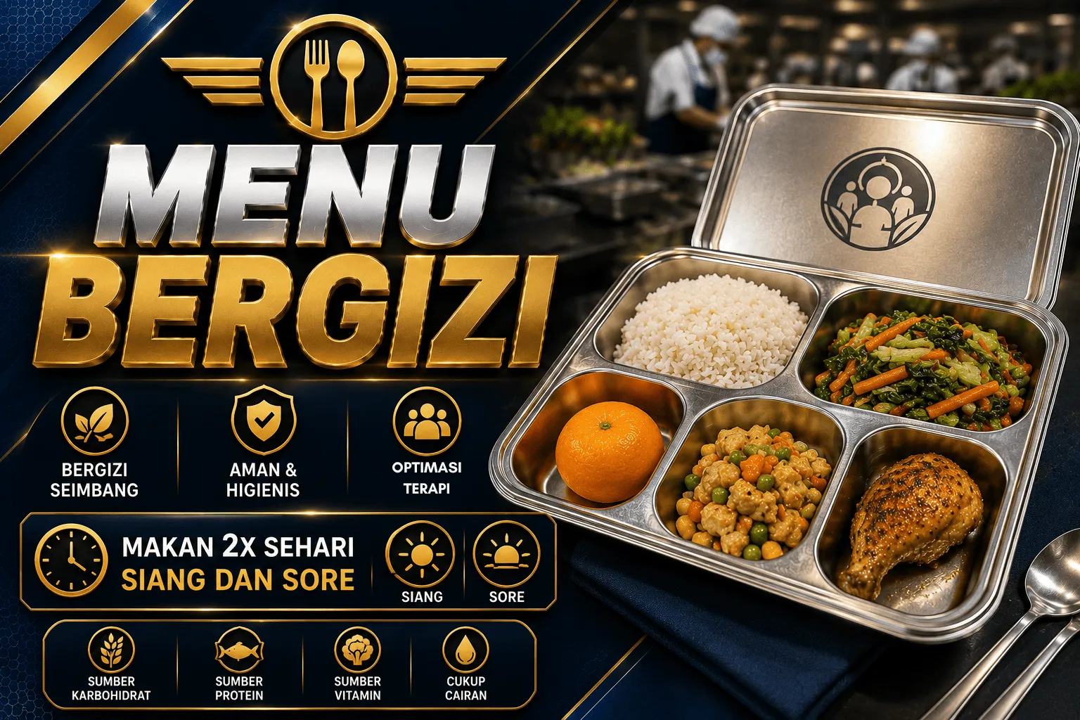 Makanan Bergizi 2x Sehari